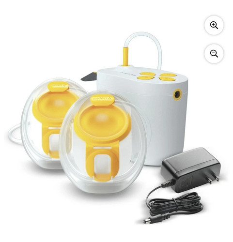 New medela pump - new, hands